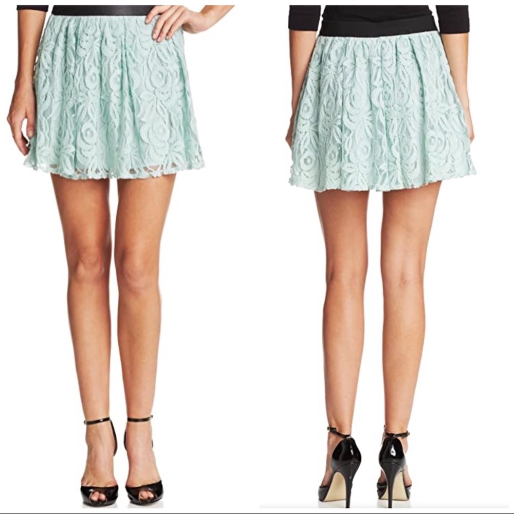 BCBGeneration Box Pleat Full Skirt, Misty Haze, S